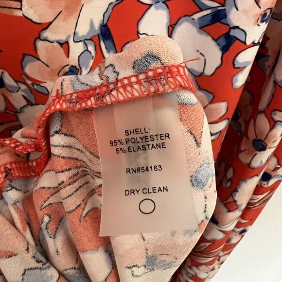 NEW Tommy Hilfiger Floral Midi Shift Dress Plus Size 18 - Picture 8 of 8